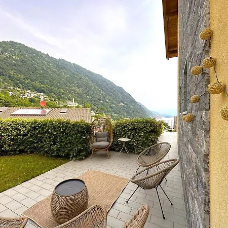 Like Heaven Pool & View Apartment Argegno